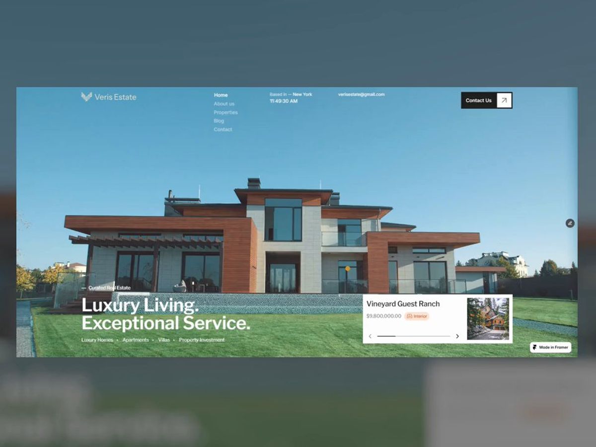 Veris Estate screenshot 1