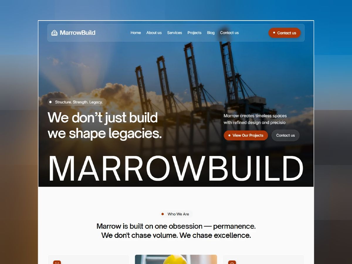 Marrowbuild screenshot 1