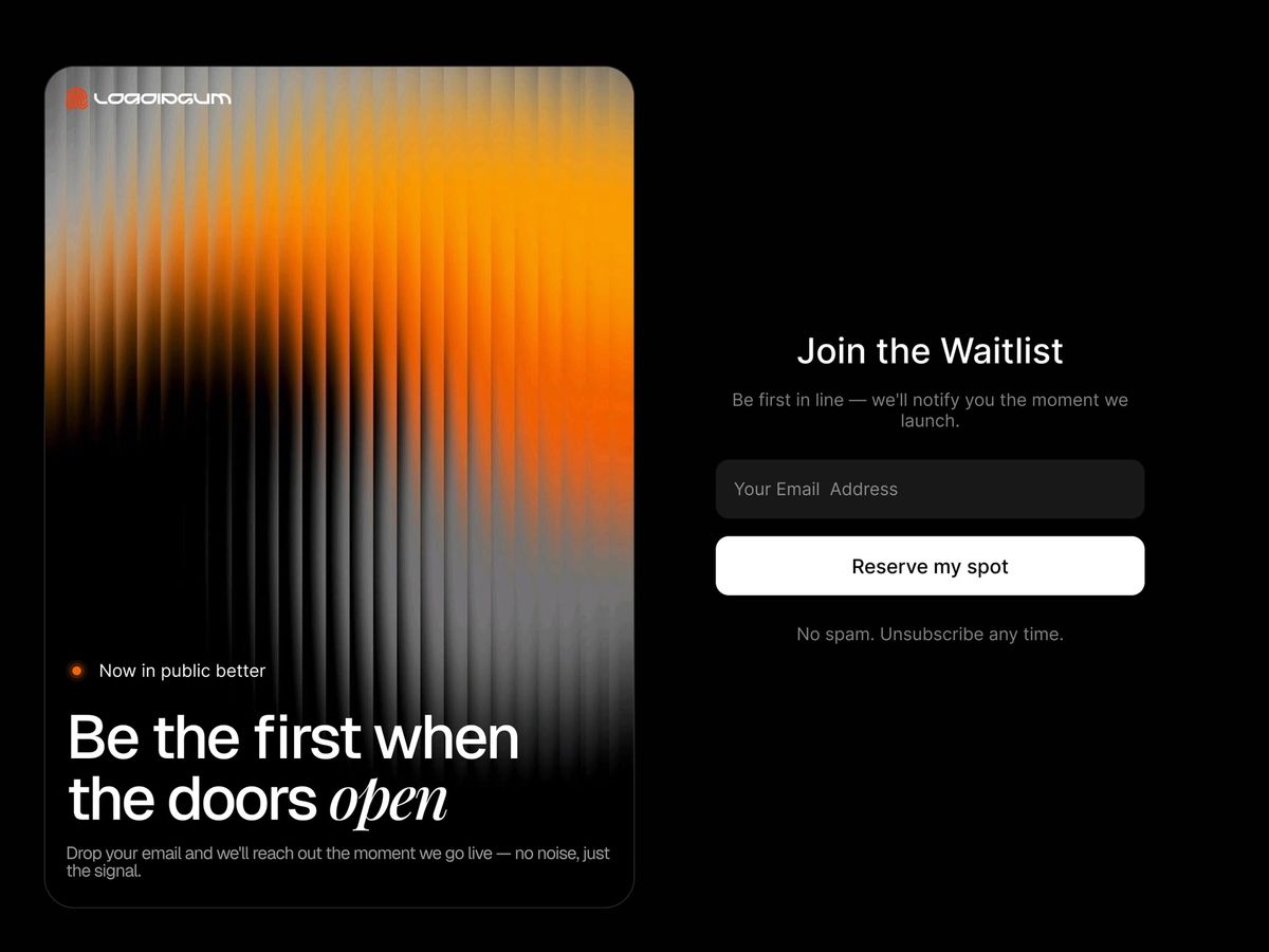 waitlisting screenshot 1