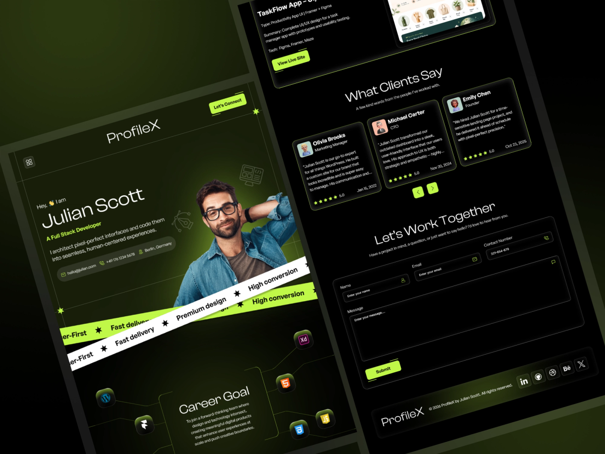 ProfileX screenshot 1