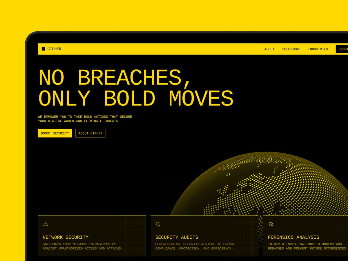 CIPHER screenshot 1