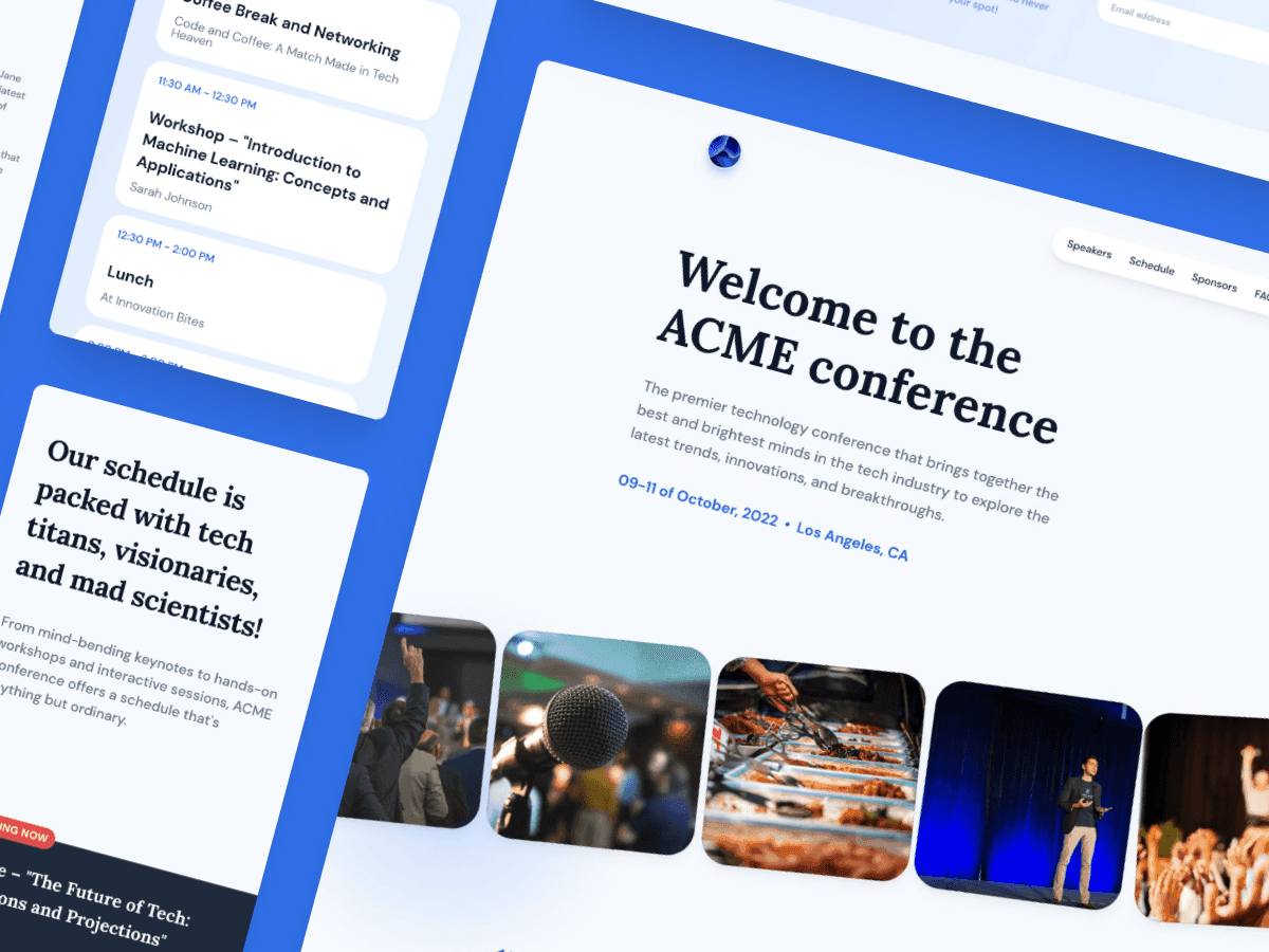 ACME Conference screenshot 1