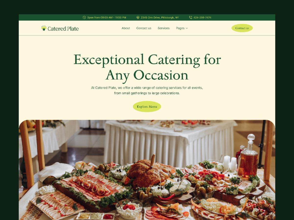CateredPlate screenshot 1