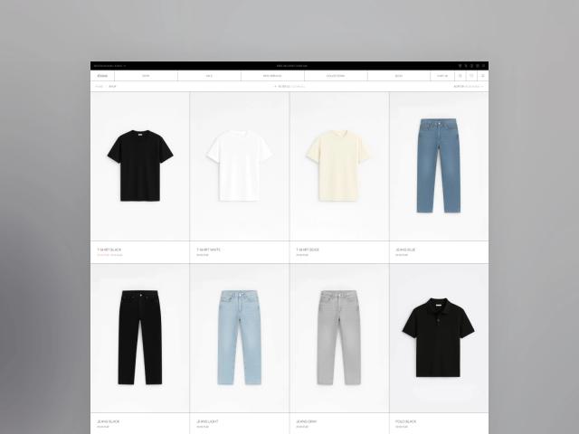Omin— E-Commerce Template - Hover