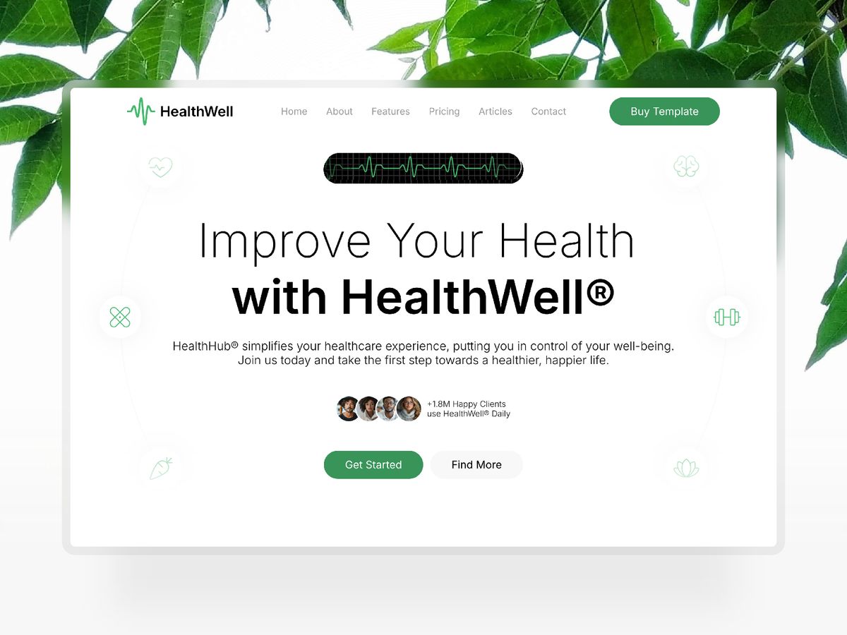 HealthWell screenshot 1