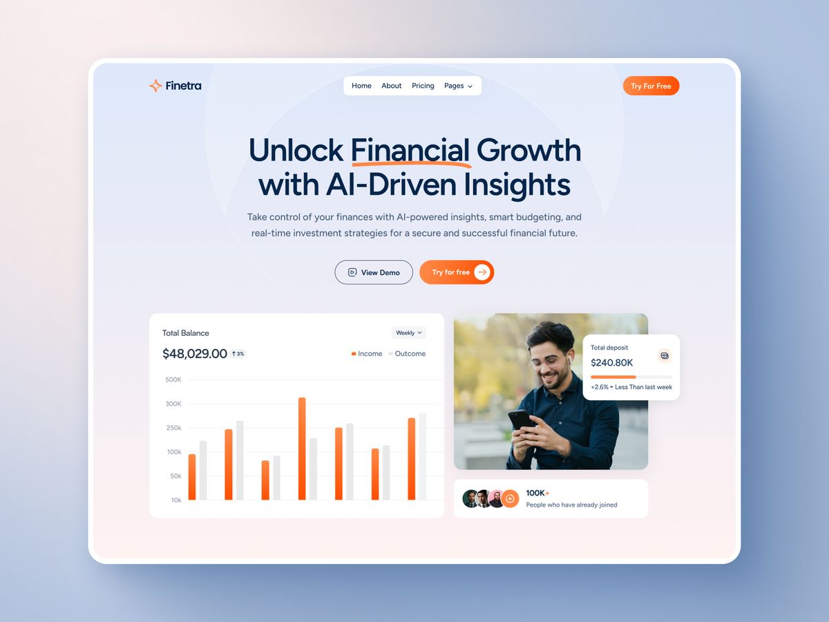 Finetra screenshot 1