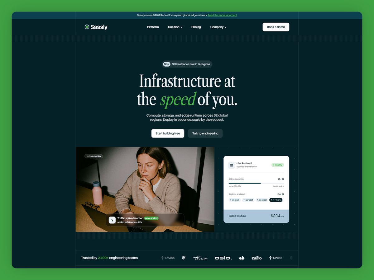 Saasly screenshot 1