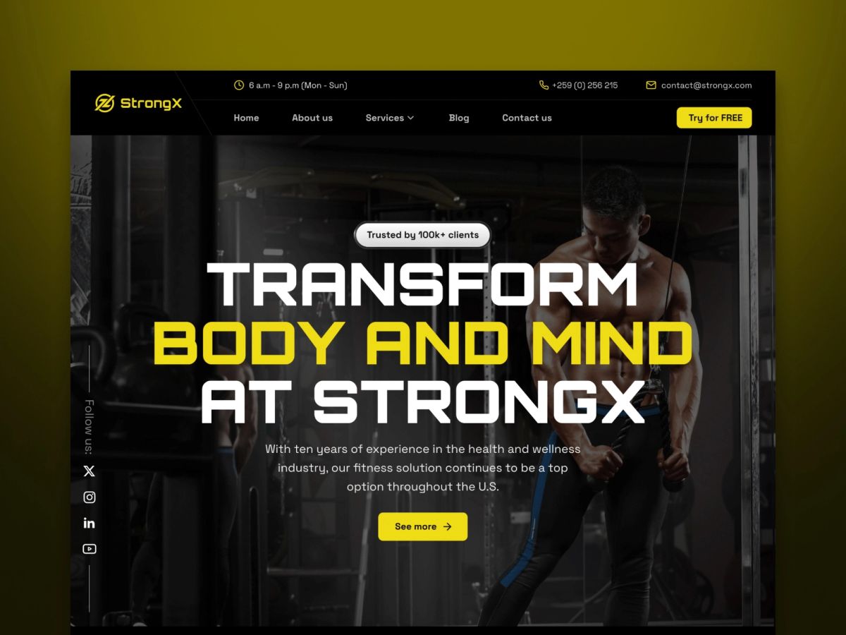 StrongX screenshot 1