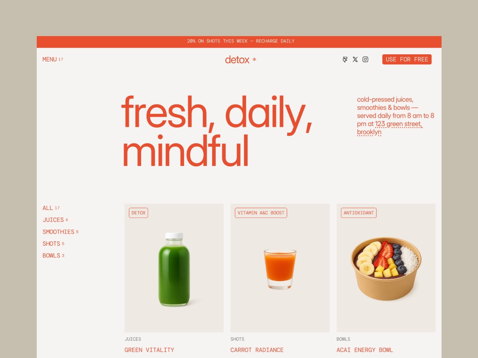 Detox Cafe