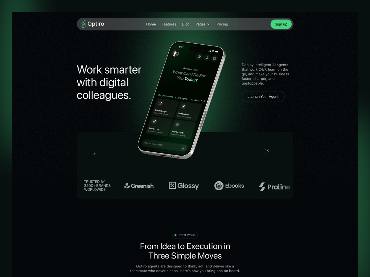 Optiro screenshot 1