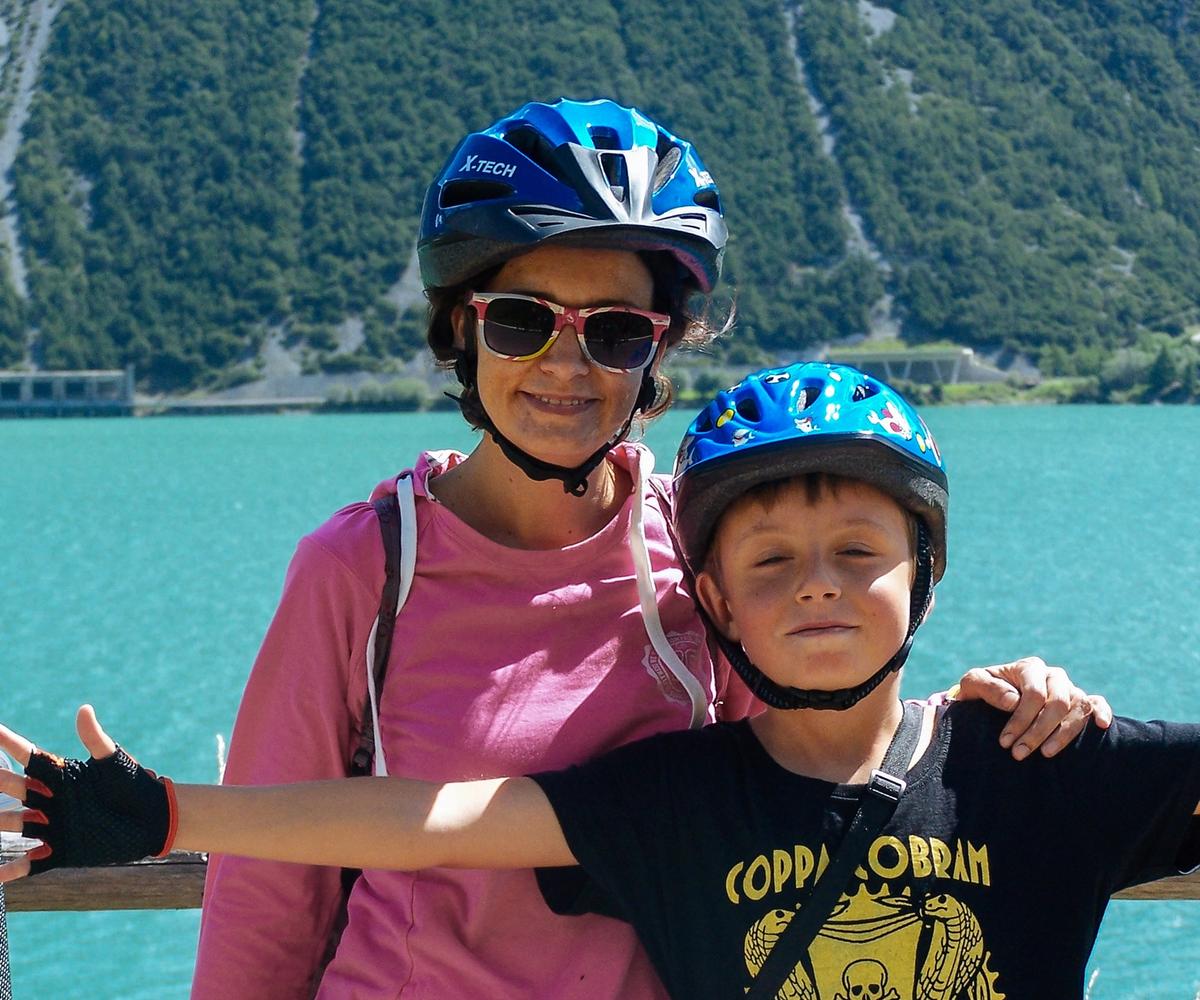 Family cycling holiday in the Tyrol
