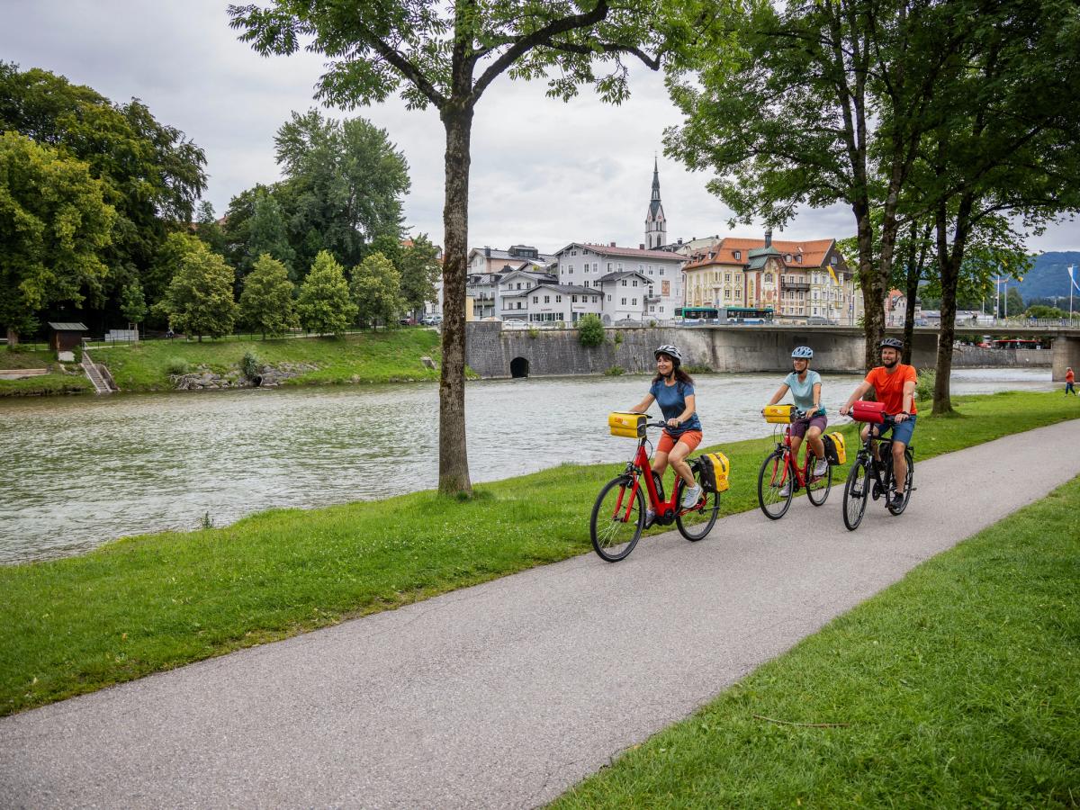 Cycling holiday through Bad Toelz in Germany