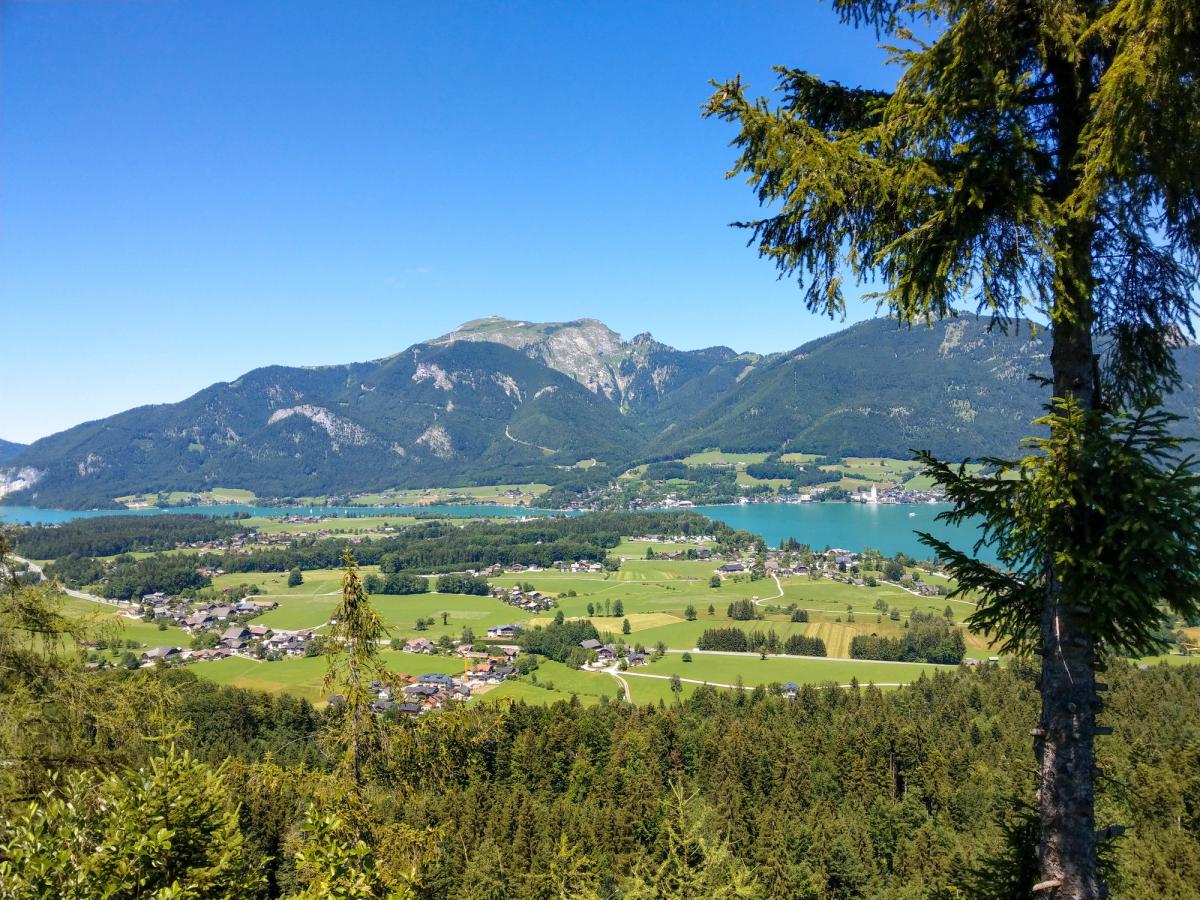 Lake Wolfgangsee in Austria