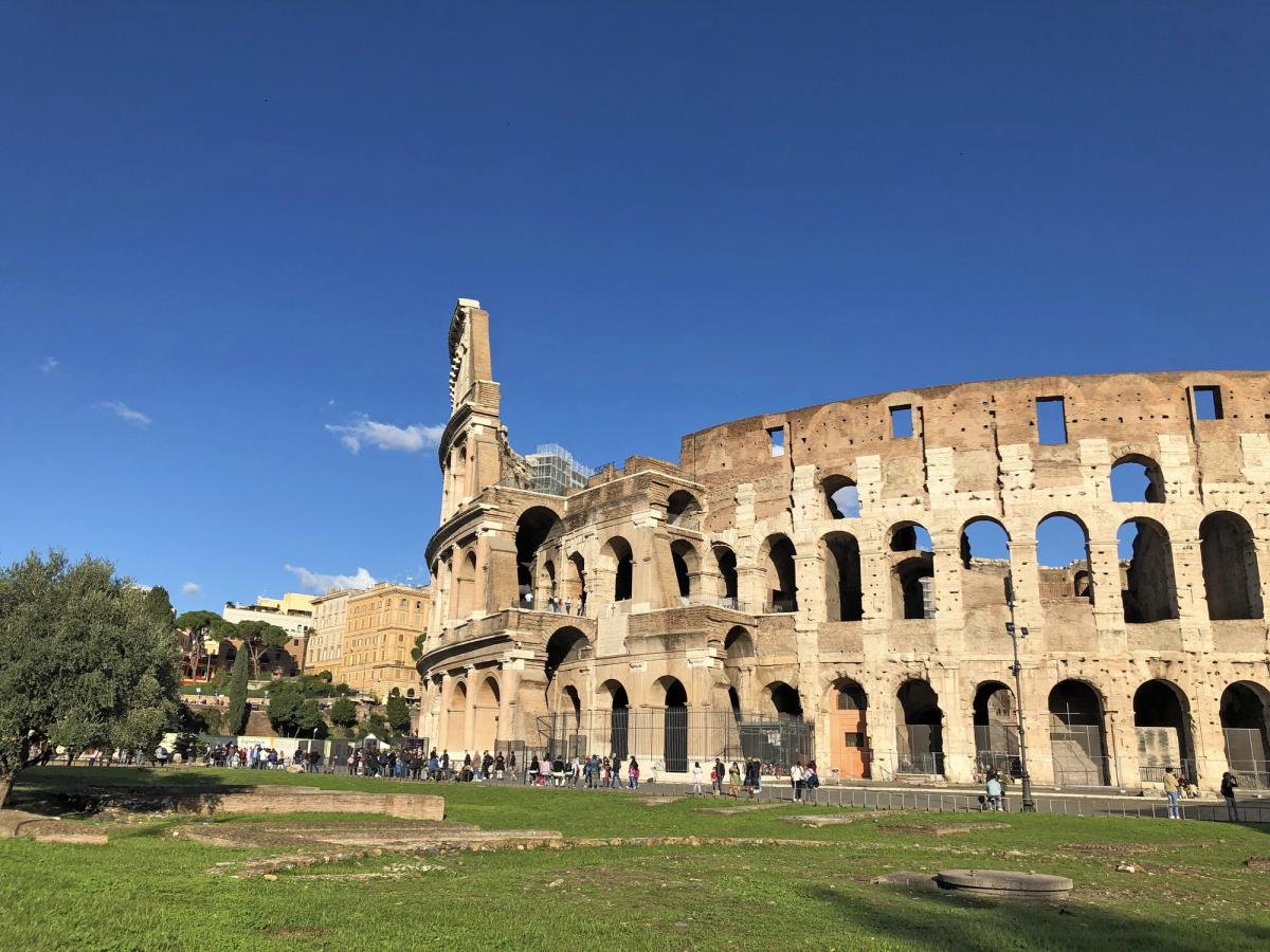 the Colosseum in Rome, Italy, also known as the Flavian Amphitheatre