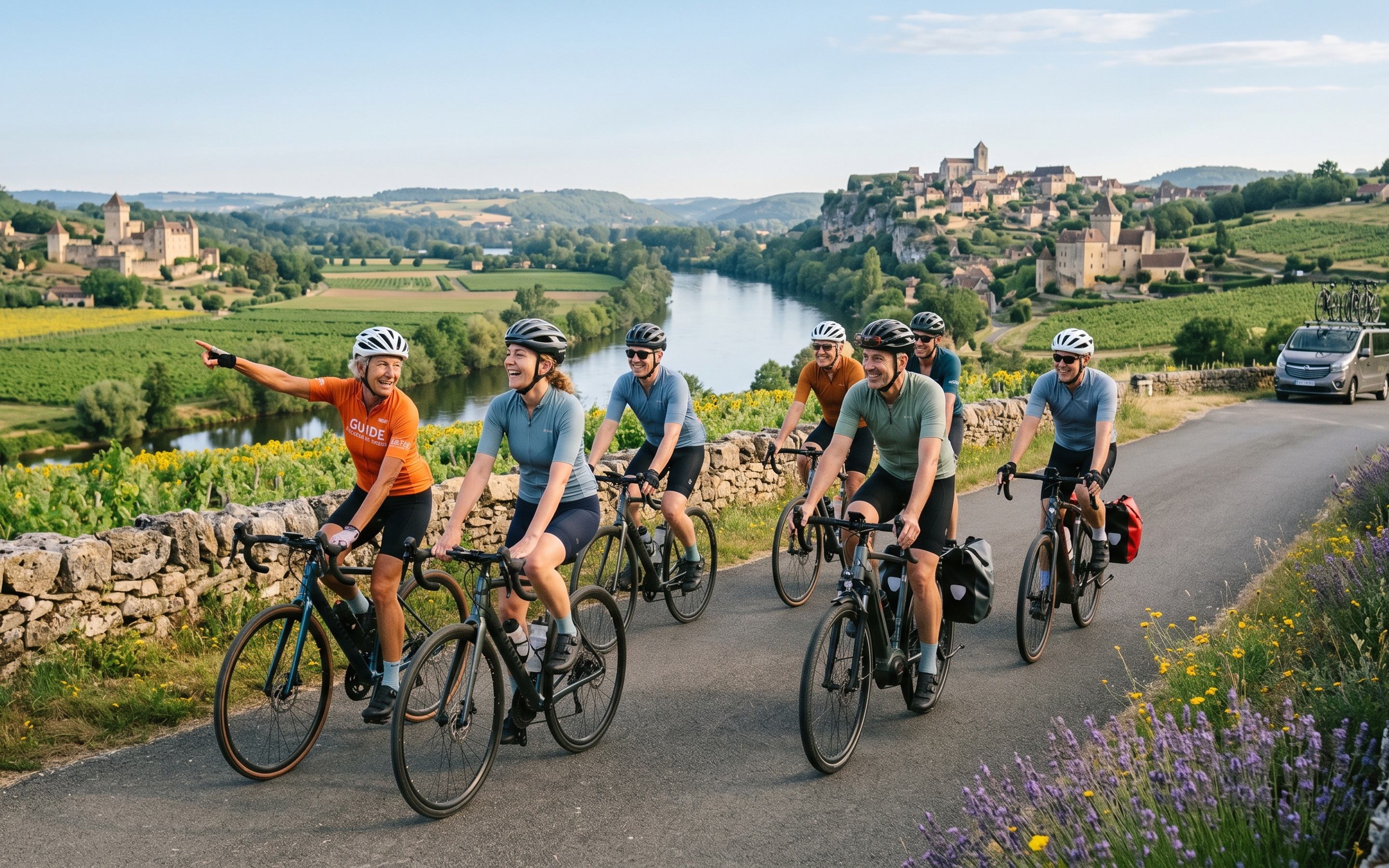 Guided Cycle Holiday France