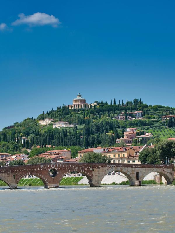 Adige river, Italy