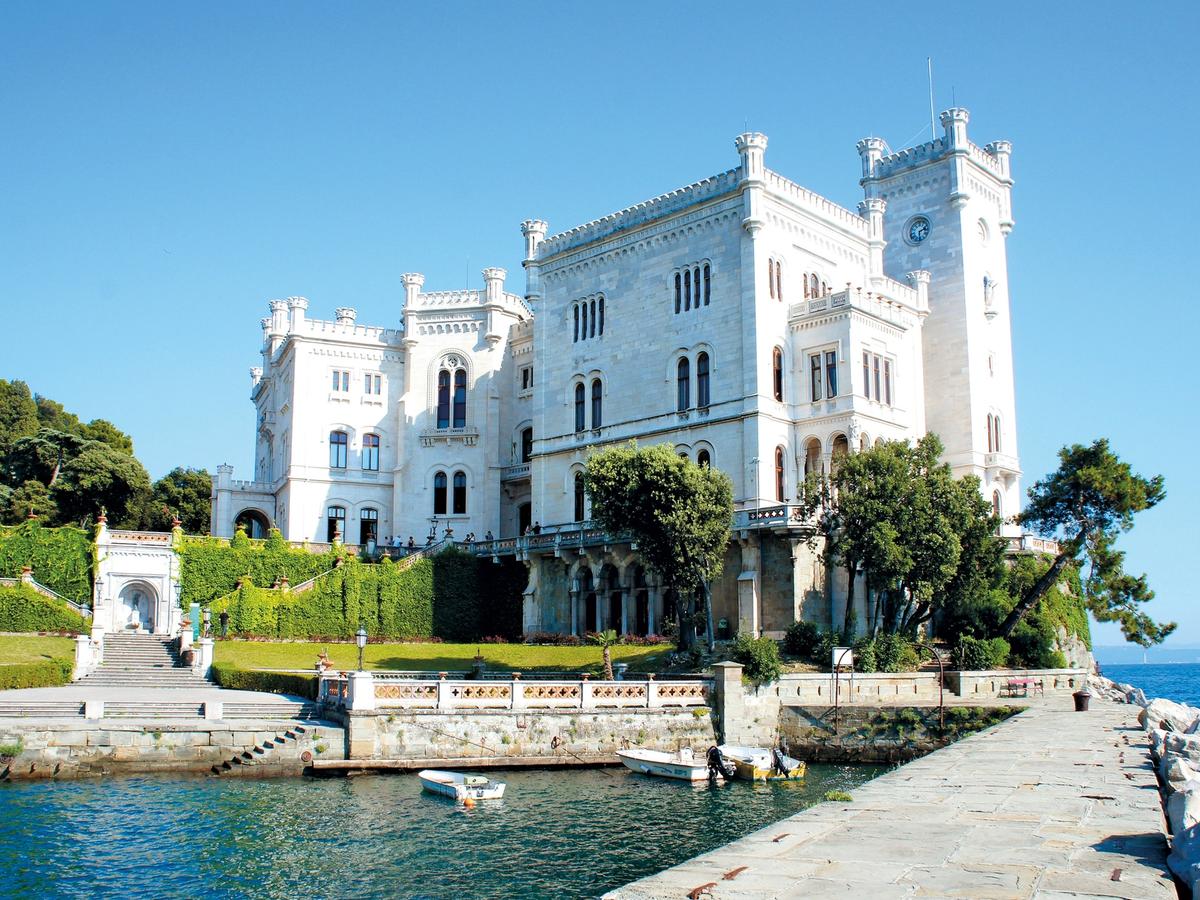 Miramare Castle in Italy