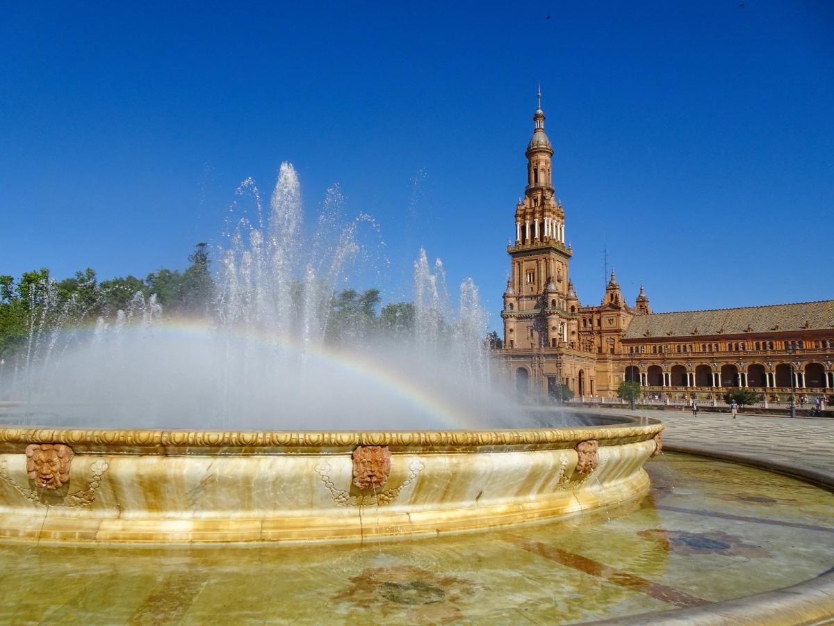 Plaza de Espana in Seville