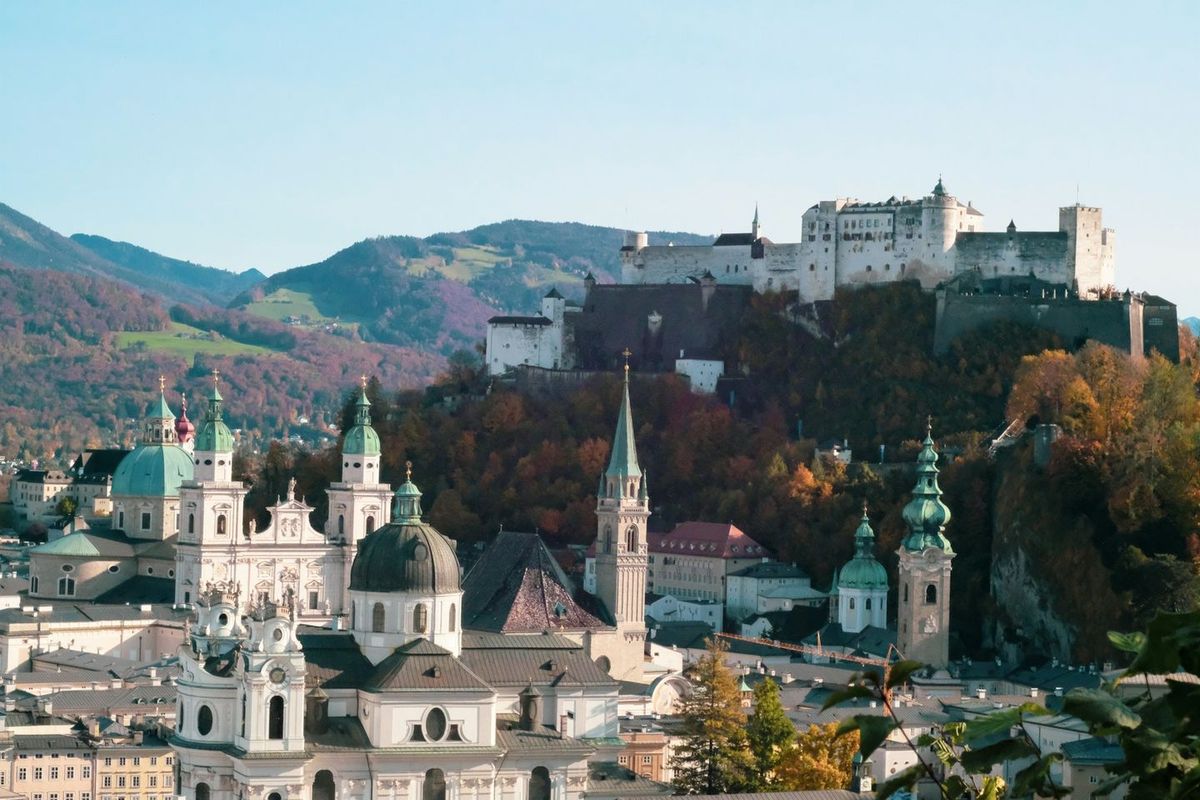 Cycling the sites of Austria