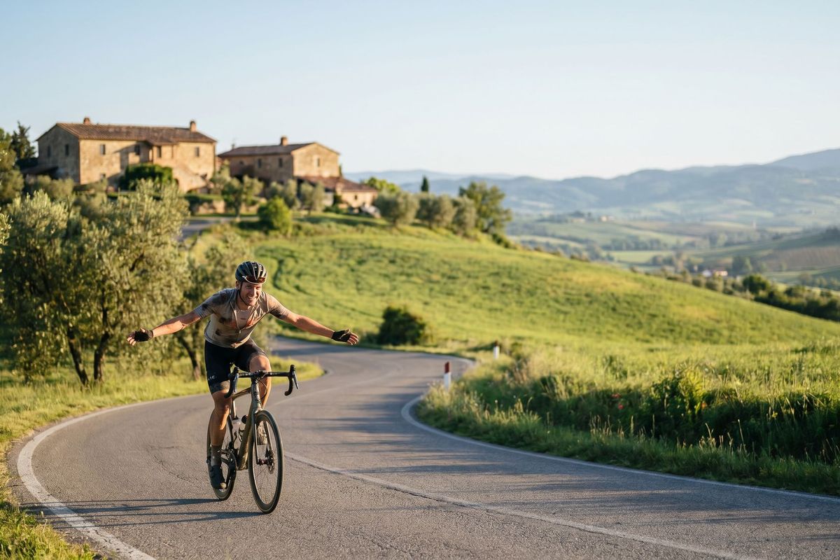 Cycling through Rome