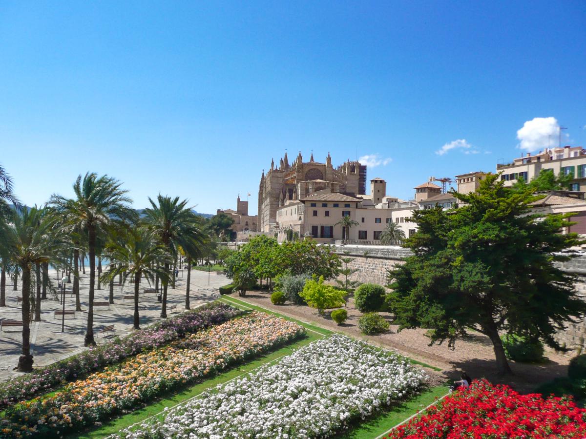 Palma cathedral in Mallorca