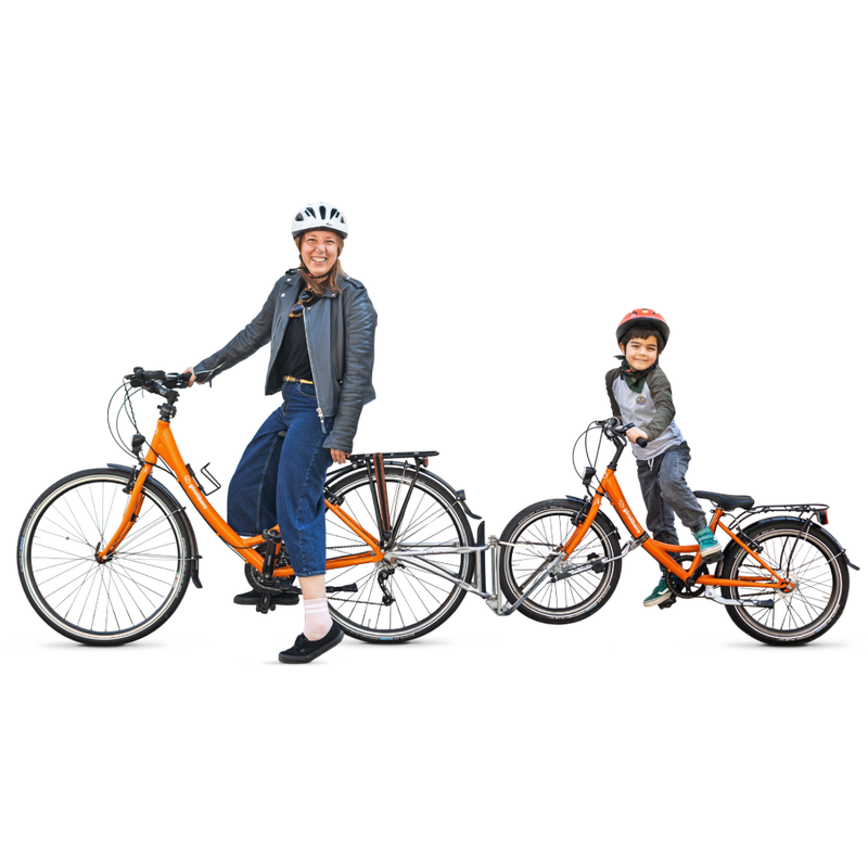 Child bike - 20” wheels with FollowMe-Tandem