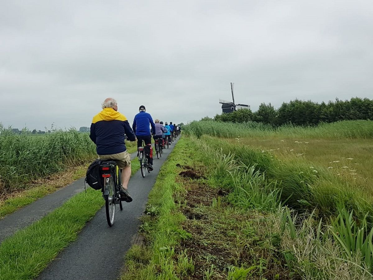 Bruges to Amsterdam - Route to Kinderdijk