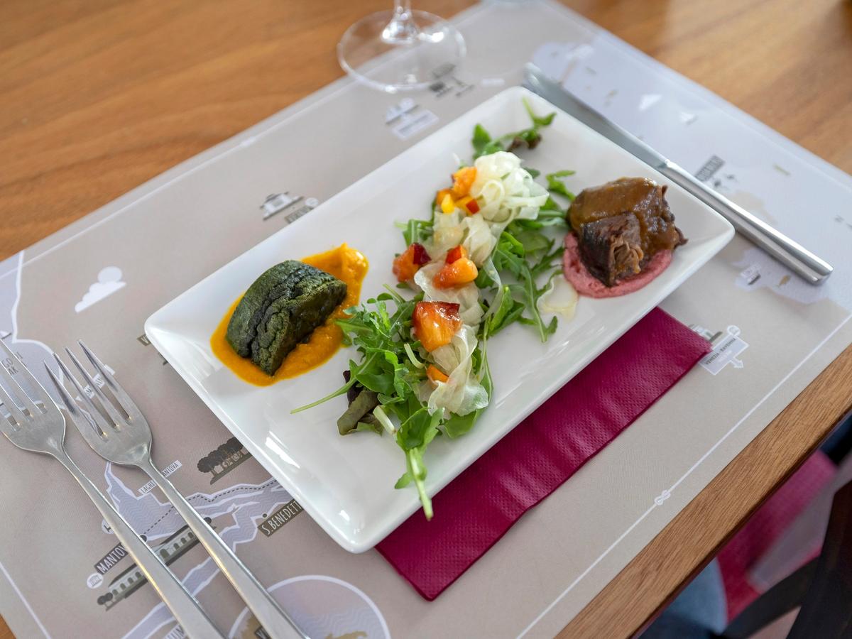 Food aboard the Ave Maria