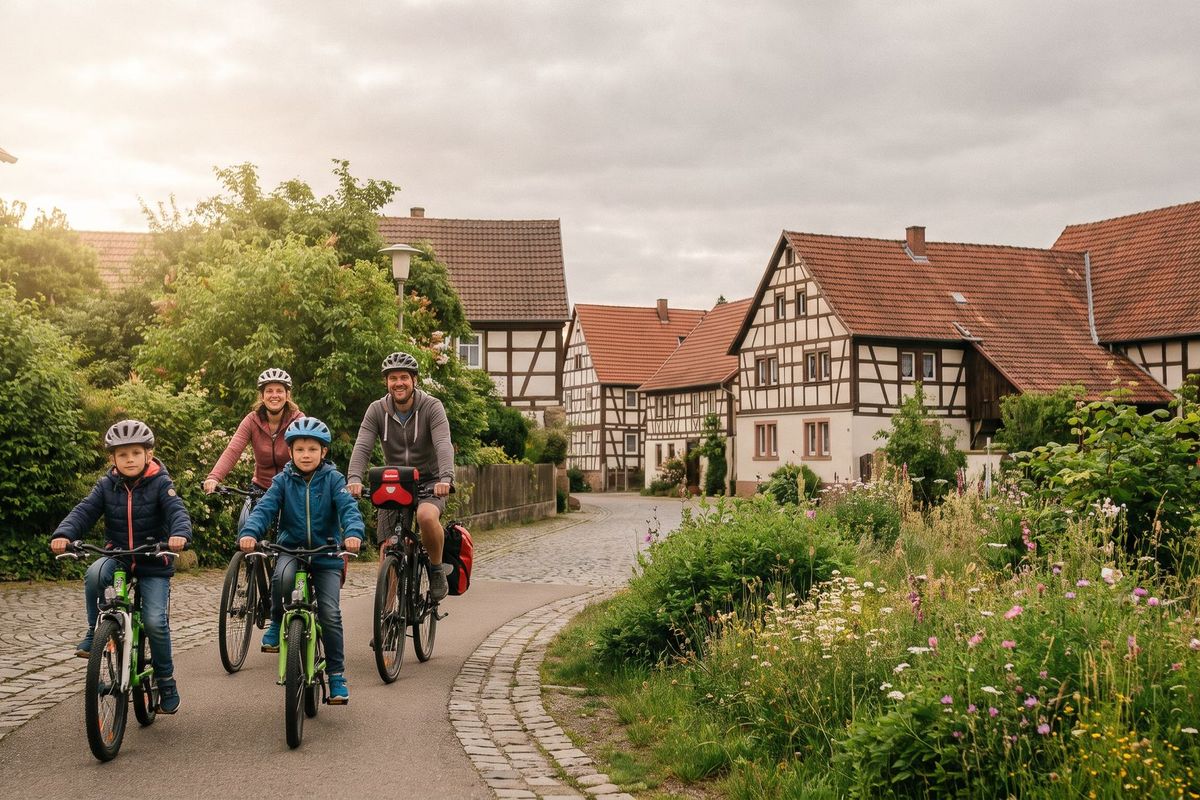 Family cycling holidays in Denmark