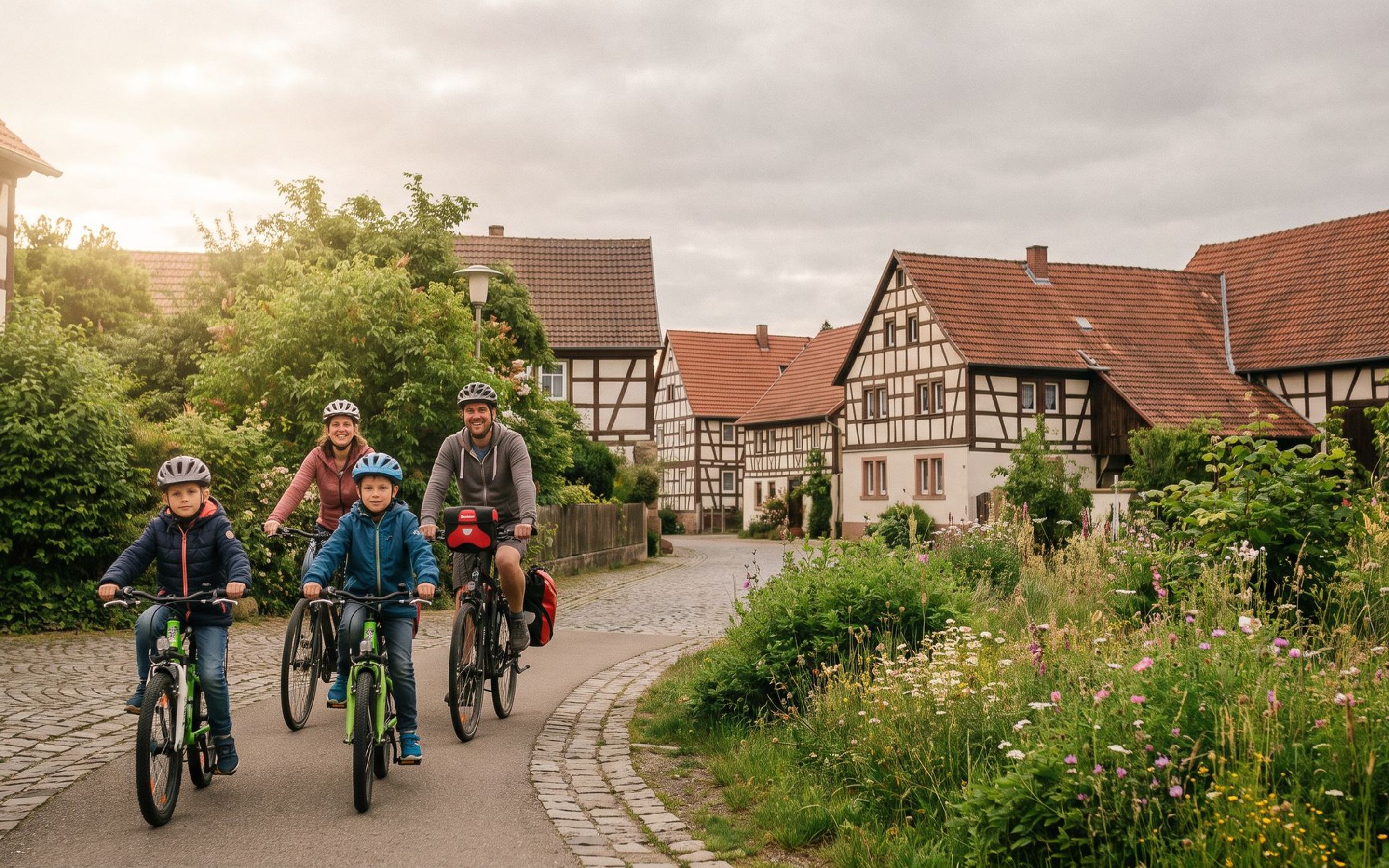 Family cycling holidays in Denmark
