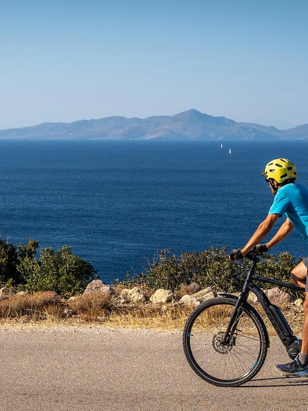Scenic view of the Peloponnese