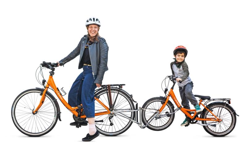 Child bike - 20” wheels with FollowMe-Tandem