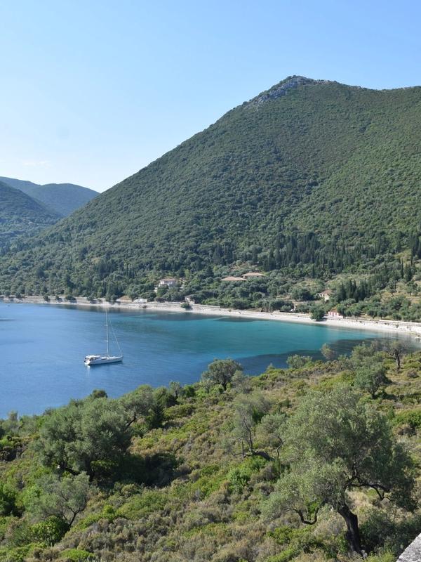 A bay in the Ionian Islands