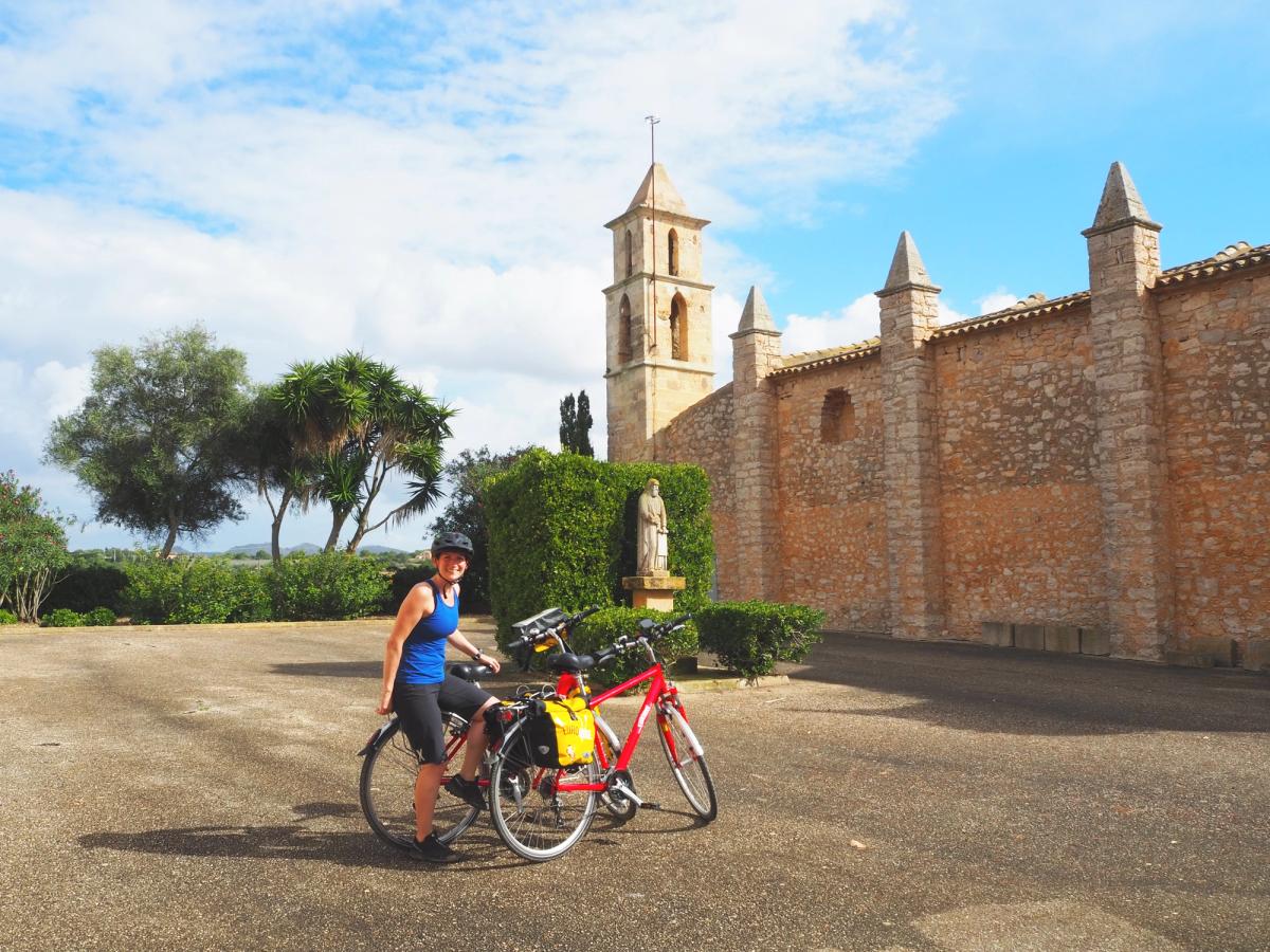 Can Picafort in Mallorrca. Cycling tour