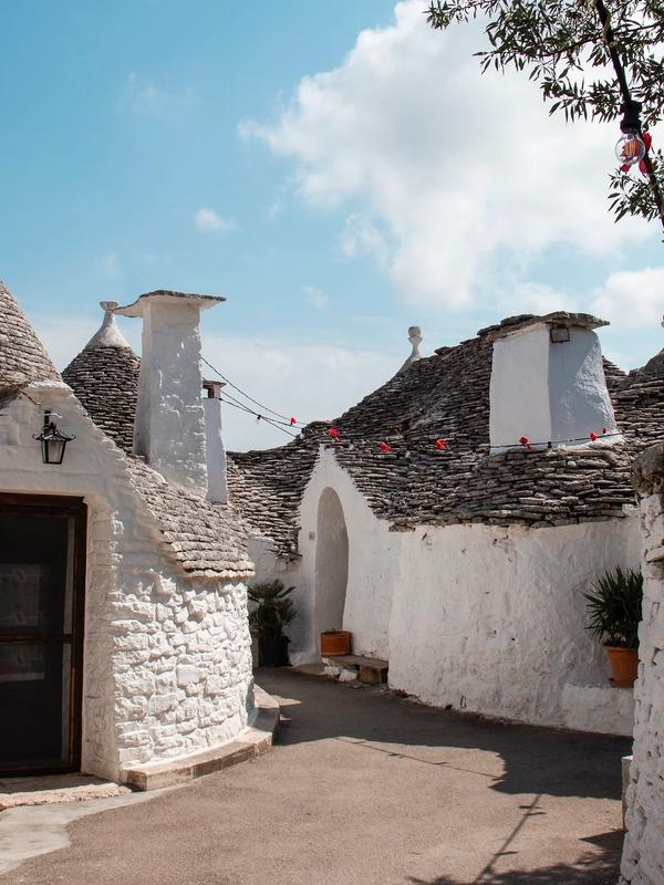 Trulli houses in Puglia