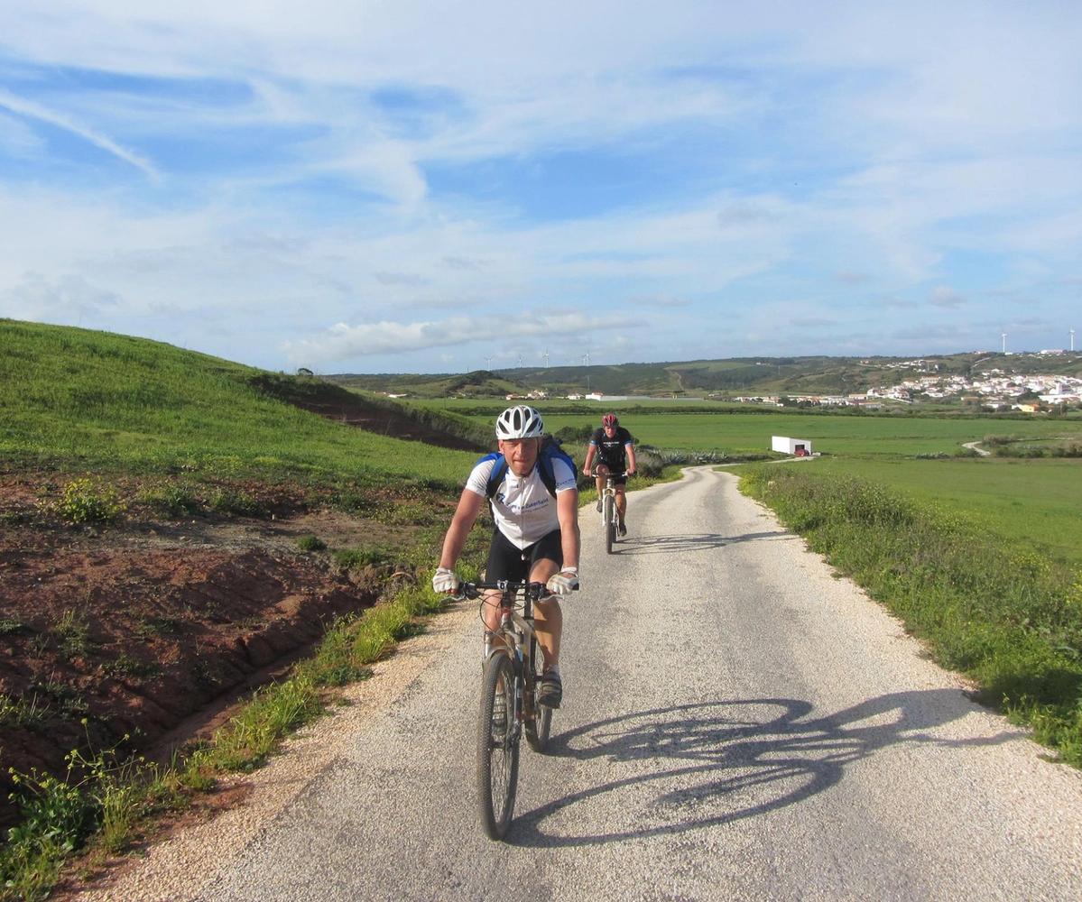 Cycling into the hills of the Algarve