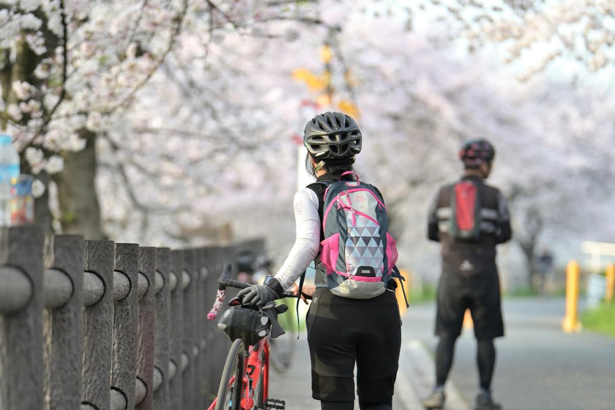 Cycling in spring