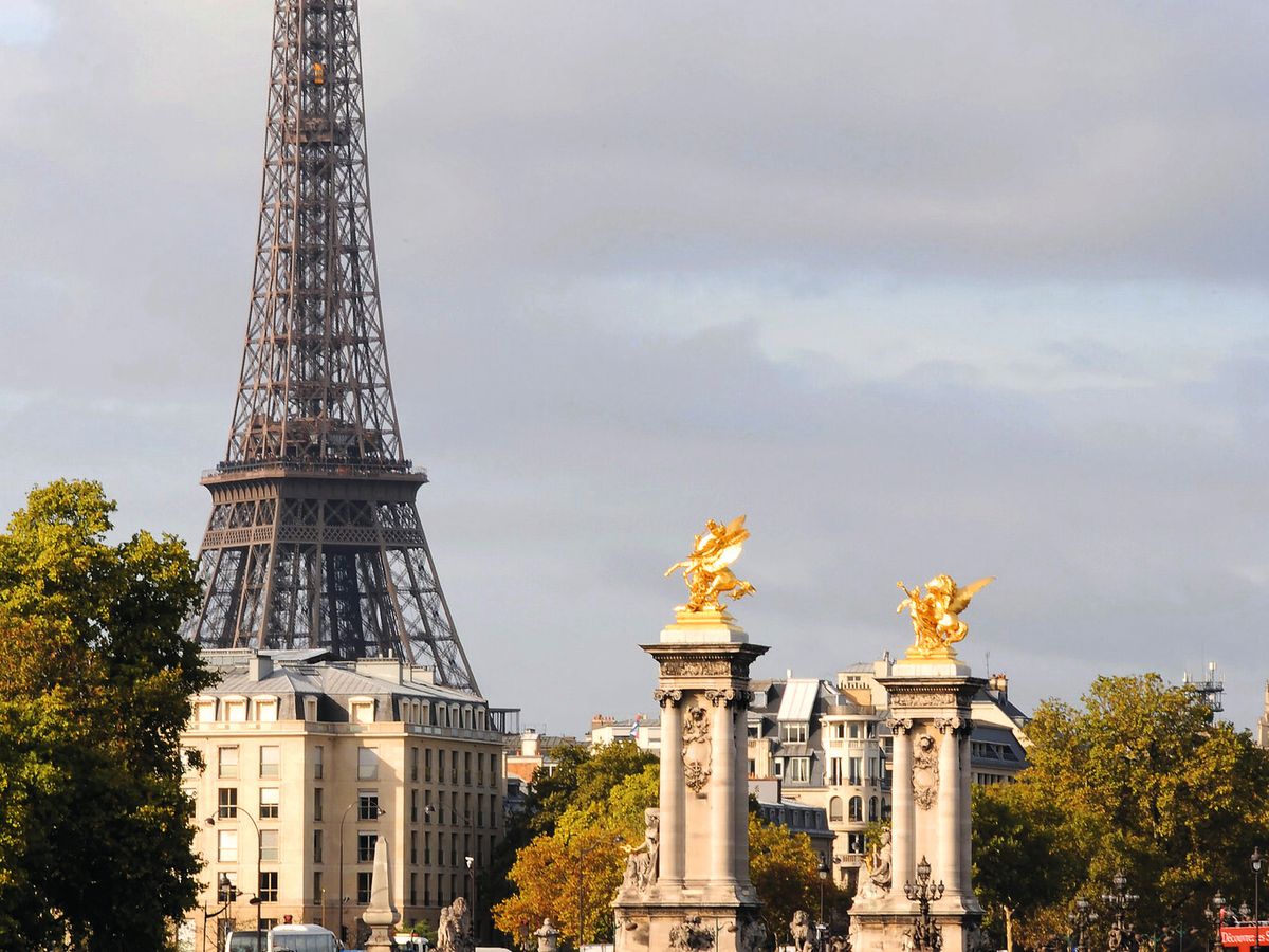Paris Eiffel Tower, Pont Alexandre III