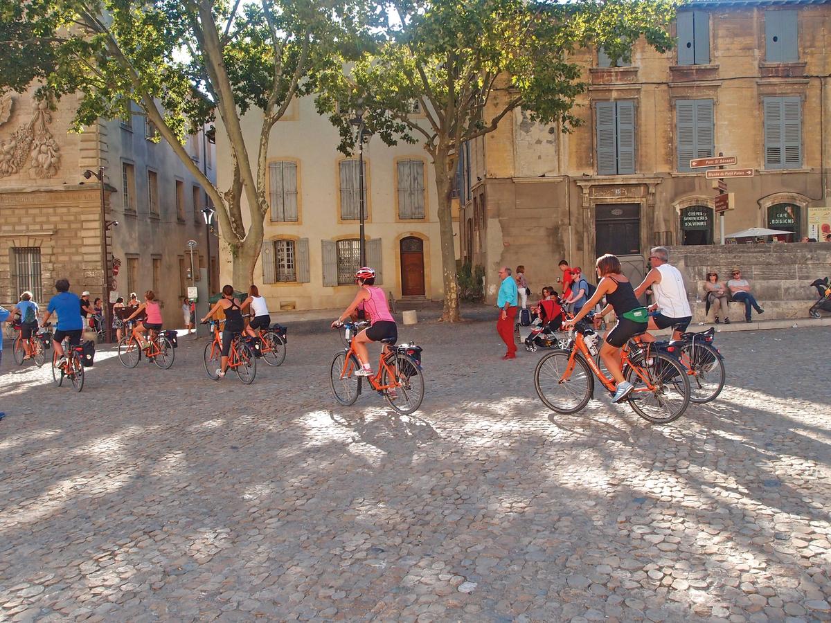 Cycling in rustic Provence