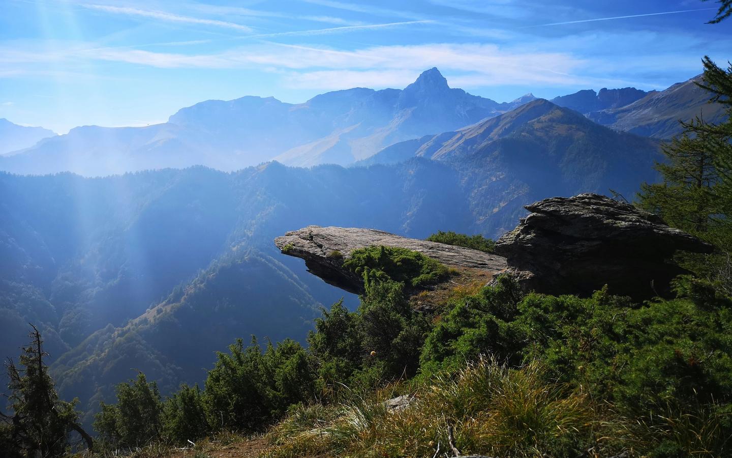 Stunning views in Piedmont, Italy