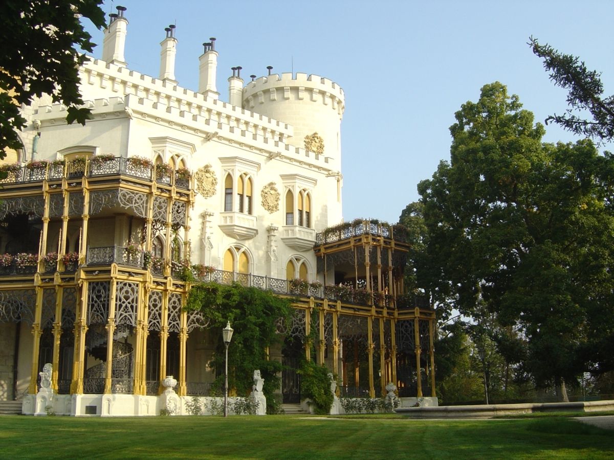 Hluboka Castle in Czech Republic