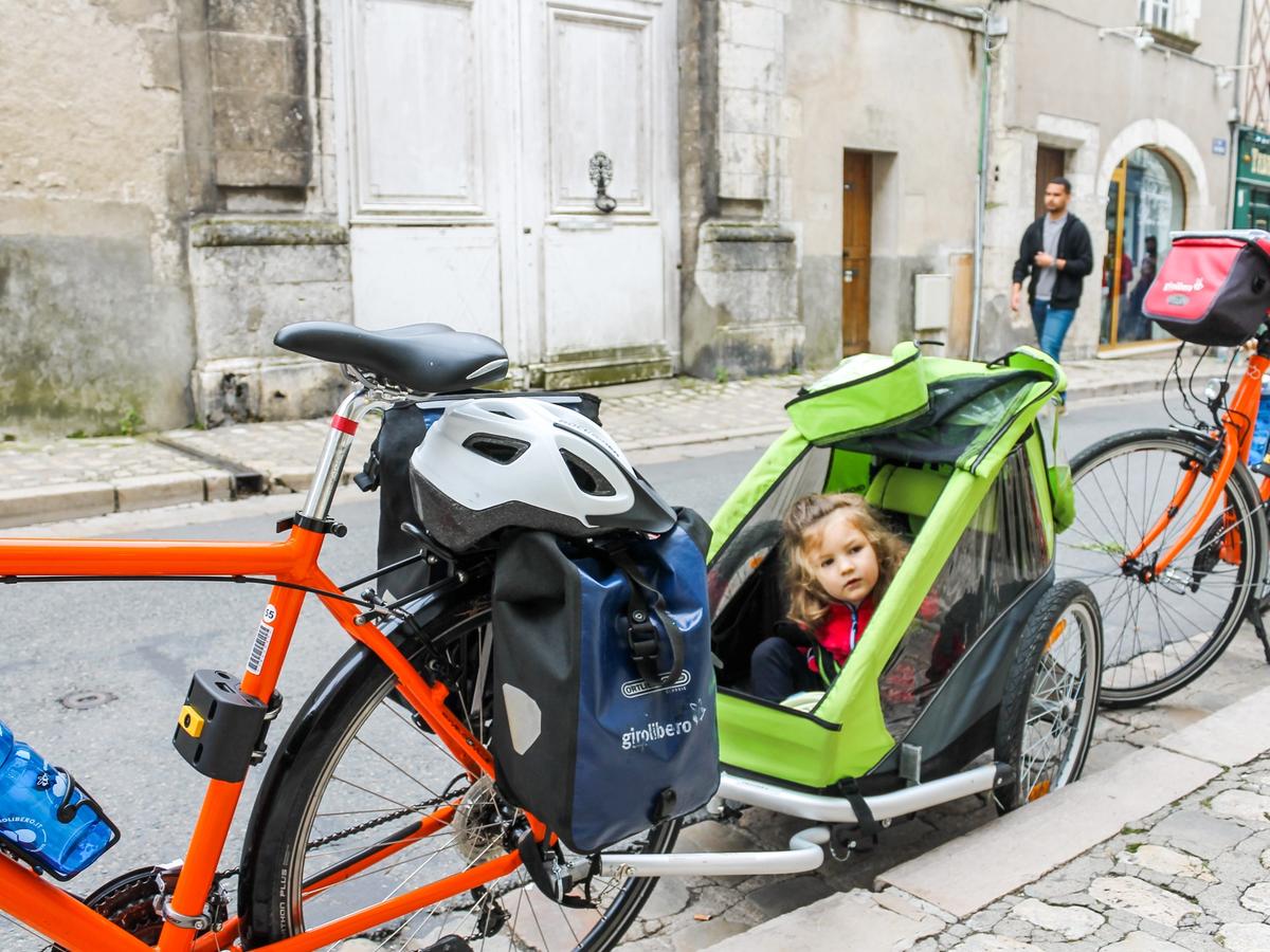Child cycing trailer