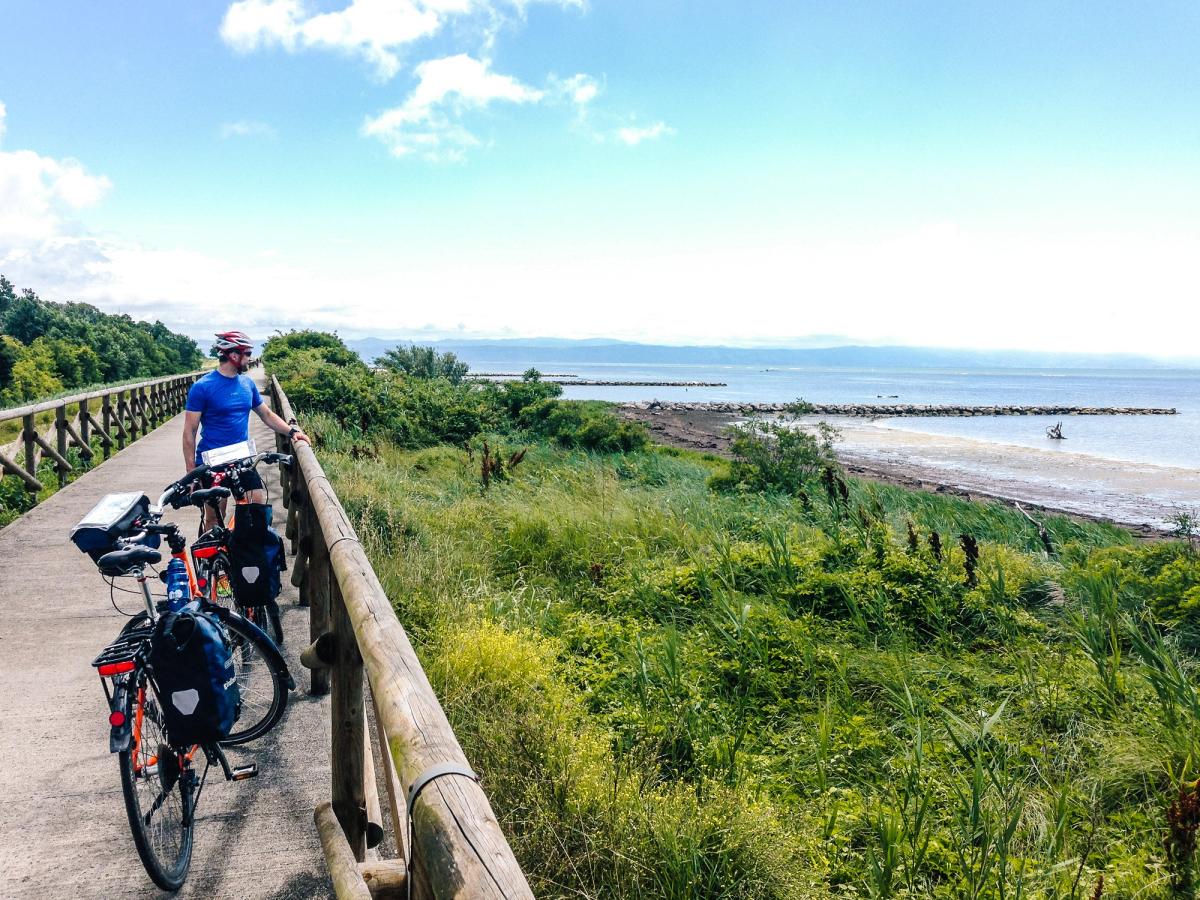 Cycling along the Adriatic Coast