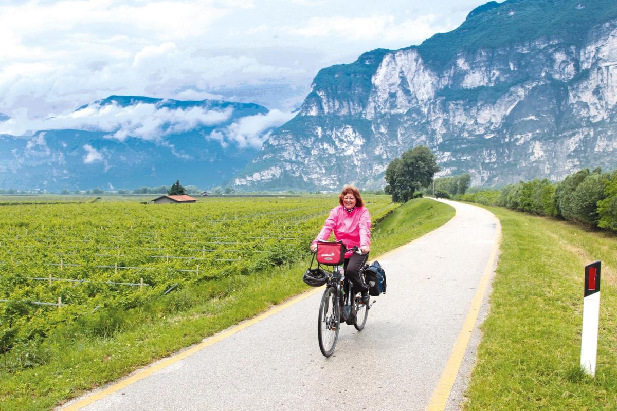 Cycling in South Tyrol, Italy
