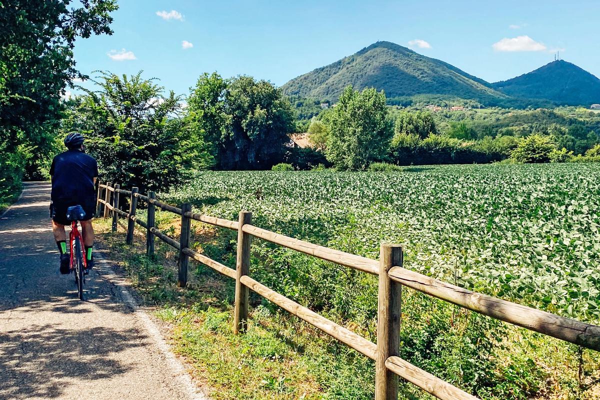 Cycling the Euganean Hills