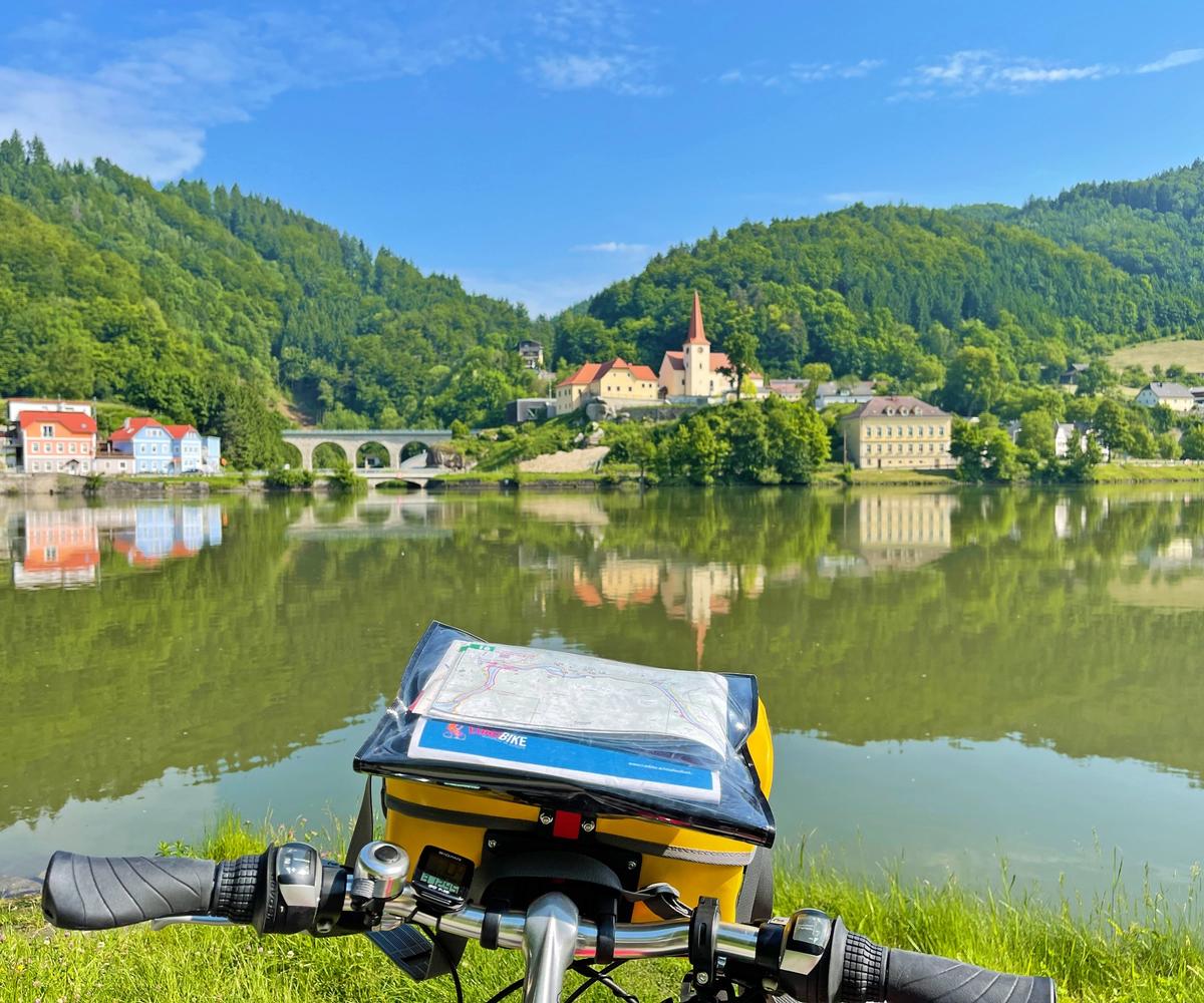 Approaching the edges of Melk near Vienna