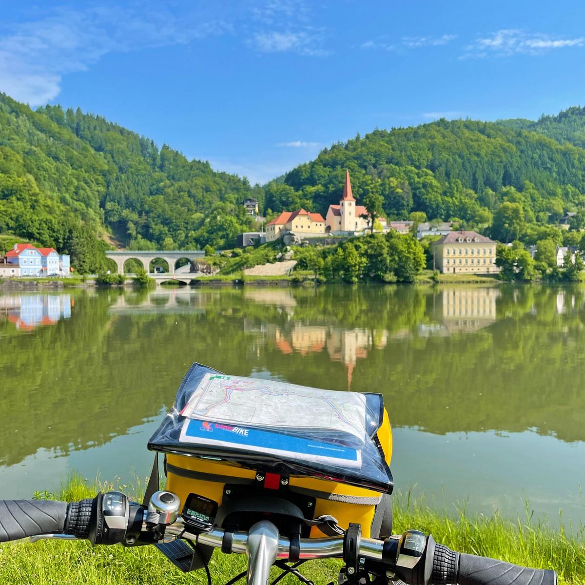 Approaching the edges of Melk near Vienna