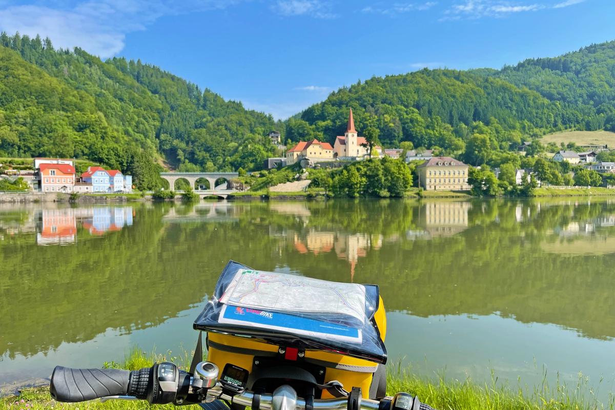 Approaching the edges of Melk near Vienna