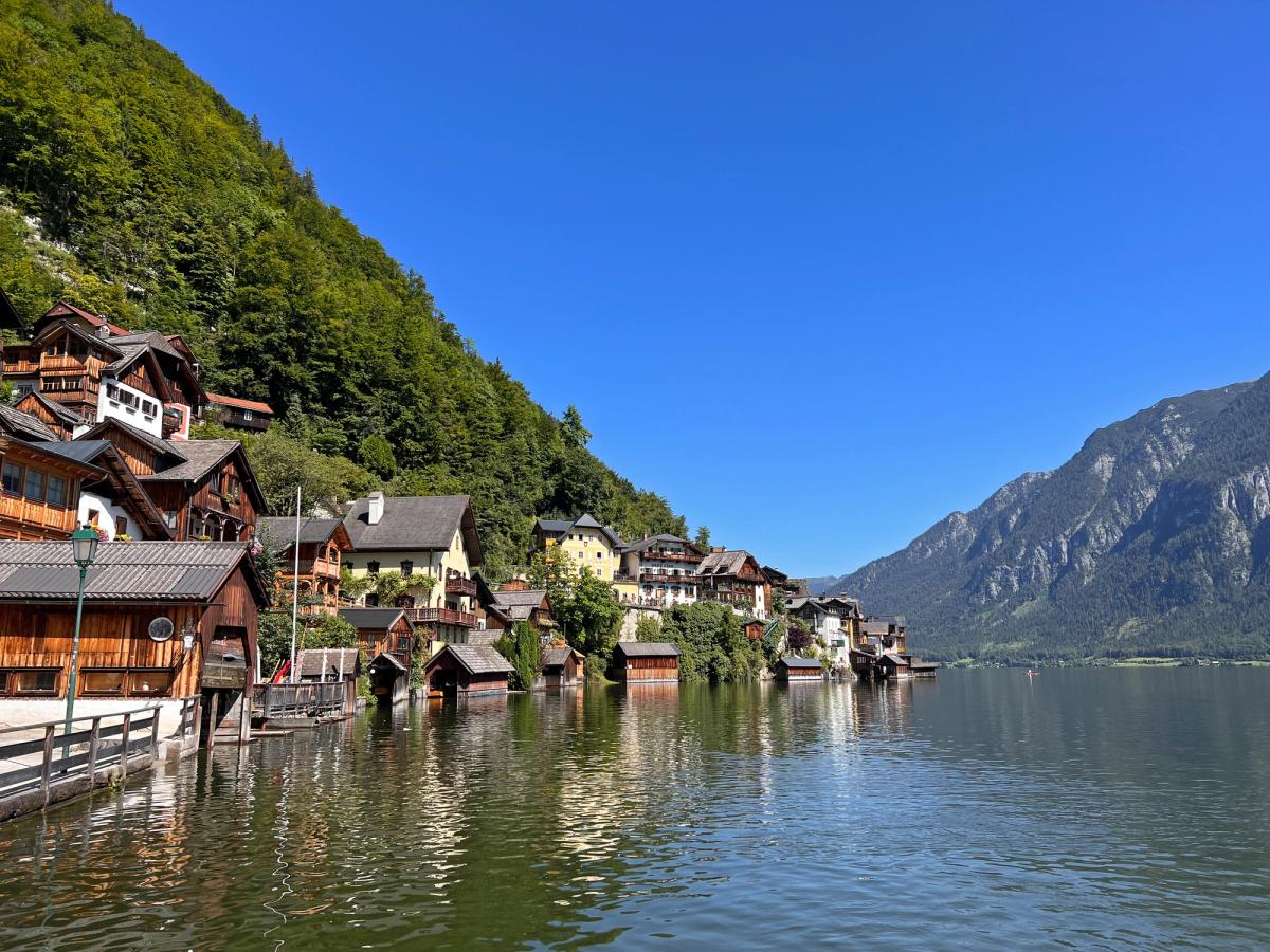 Lake Hallstatt in Salzkammergut