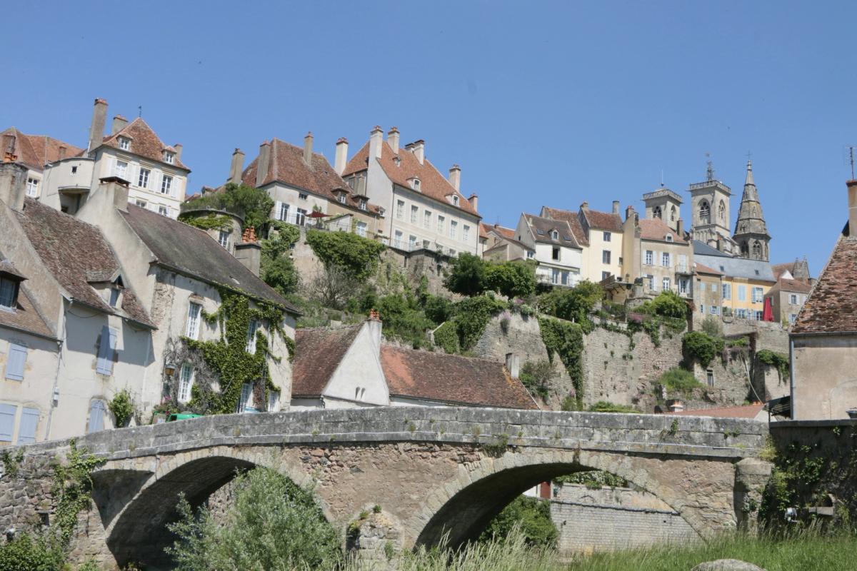 Bridge in Burgundy, France